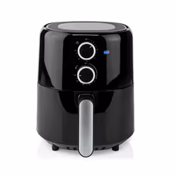 Nedis KAAF130BK friteuse Unique 3 L Autonome 1500 W Friteuse d’air chaud Noir