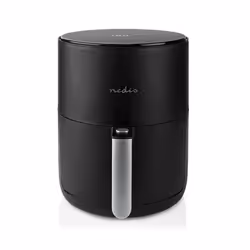 Nedis KAAF140BK friteuse Unique 3 L Autonome 1500 W Friteuse d’air chaud Noir
