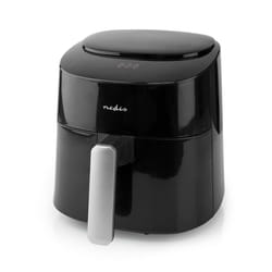 Nedis KAAF160BK friteuse Unique 4,2 L Autonome 1300 W Friteuse d’air chaud Noir
