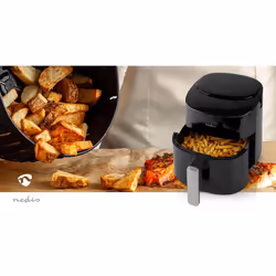 Nedis KAAF160BK Friteuse à air chaud 4,2L 1300W Noir - Vue supplémentaire 10