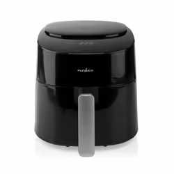 Nedis KAAF160BK friteuse Unique 4,2 L Autonome 1300 W Friteuse d’air chaud Noir