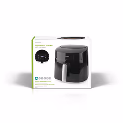 Nedis KAAF170BK Friteuse à air chaud 7,2L 1800W Noir - Vue supplémentaire 6