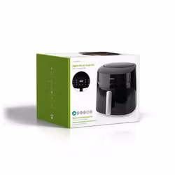 Nedis KAAF170BK Friteuse à air chaud 7,2L 1800W Noir - Vue supplémentaire 8