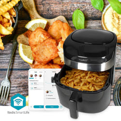 Nedis KAAF180BKW Friteuse à air chaud 7,2L 1800W Noir