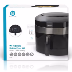 Nedis KAAF180BKW Friteuse à air chaud 7,2L 1800W Noir - Vue supplémentaire 8
