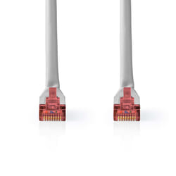 Nedis CCGL85220GY20 câble de réseau Gris 2 m Cat6 SF/UTP (S-FTP)