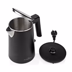 Nedis KAWK360EBK bouilloire 1 L 1500 W Noir - Vue supplémentaire 10
