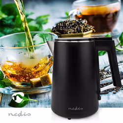 Nedis KAWK360EBK bouilloire 1 L 1500 W Noir