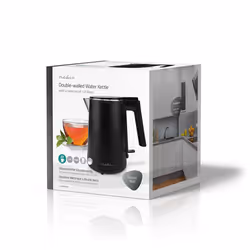 Nedis KAWK360EBK bouilloire 1 L 1500 W Noir - Vue supplémentaire 8