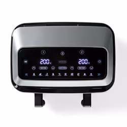 Nedis KAAF320BK Friteuse à air chaud Double 4,2L 2600W Noir - Vue supplémentaire 4