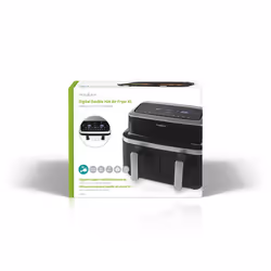 Nedis KAAF320BK Friteuse à air chaud Double 4,2L 2600W Noir - Vue supplémentaire 7