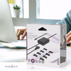 Nedis NBAU100110BK adaptateur de puissance & onduleur Intérieure 100 W Noir
