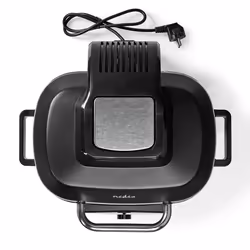 Nedis KAAFG600BK friteuse Unique 6 L Autonome 1660 W Friteuse d’air chaud Noir
