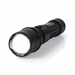 Nedis LTRR10WBK, Lampe torche, Noir, IPX4, -20 - 40 °C, LED, 1 lampe(s)