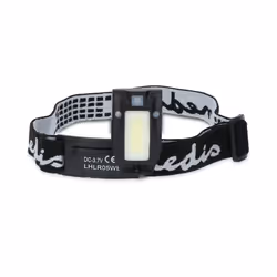 Nedis LHLR05WBK torche et lampe de poche Noir Lampe frontale