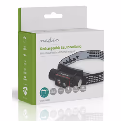 Nedis LHLR10WBK torche et lampe de poche Noir Lampe frontale LED - Vue supplémentaire 7