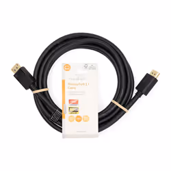 Nedis CCGL38010BK30 câble DisplayPort 3 m Noir