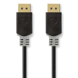 Nedis CCBW38010AT20 câble DisplayPort 2 m Anthracite