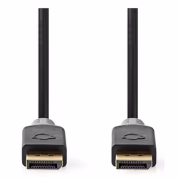 Nedis CCBW38010AT20 câble DisplayPort 2 m Anthracite