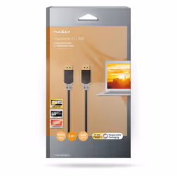 Nedis CCBW38010AT20 câble DisplayPort 2 m Anthracite