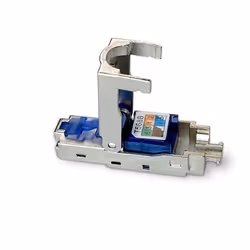 Connecteur RJ45 - NEDIS - CCGB89410ME - Métal - CAT6/CAT6a - Plaqué or - 2 pièces