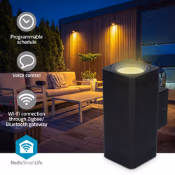 Nedis BTLOW05RGBW éclairage extérieur Éclairage mural extérieur LED 8,5 W G - Vue supplémentaire 6