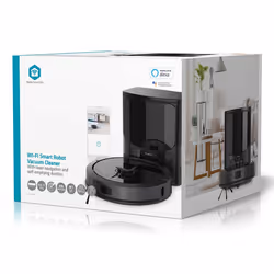Nedis WIFIVCL002CBK robot aspirateur 3,6 L Sans sac Noir - Vue supplémentaire 5