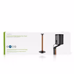 Nedis SPMT5770BN support de haut-parleurs Sol Métal, Bois Noir - Vue supplémentaire 10