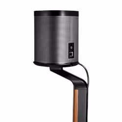Nedis SPMT5770BN support de haut-parleurs Sol Métal, Bois Noir - Vue supplémentaire 6