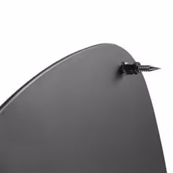 Nedis SPMT5770BN support de haut-parleurs Sol Métal, Bois Noir - Vue supplémentaire 8