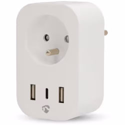 Allumez n'importe quel produit avec cette prise de courant Wi-Fi intelligente Nedis (par exemple, une lumière, une radio, un  ...