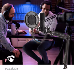 Nedis GSMIC410BK microphone Noir Microphone de PC