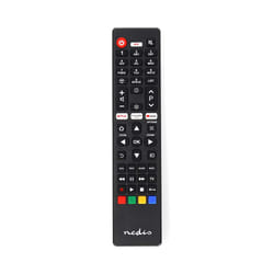 Nedis TVRC45TCBK télécommande IR Wireless TV Appuyez sur les boutons