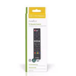 Nedis TVRC45TCBK télécommande IR Wireless TV Appuyez sur les boutons