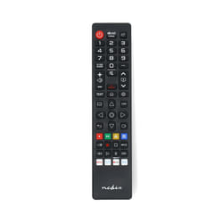 Nedis TVRC45LGBK télécommande IR Wireless TV Appuyez sur les boutons