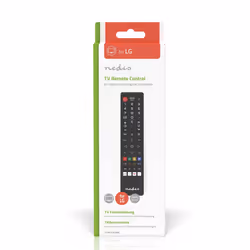 Nedis TVRC45LGBK télécommande IR Wireless TV Appuyez sur les boutons
