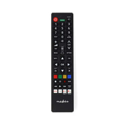 Nedis TVRC45PASHBK télécommande IR Wireless TV Appuyez sur les boutons