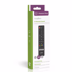 Nedis TVRC45PASHBK télécommande IR Wireless TV Appuyez sur les boutons - Vue supplémentaire 4