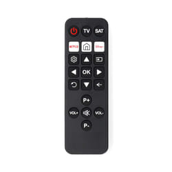 Nedis TVRC23SNBK télécommande IR Wireless TV Appuyez sur les boutons