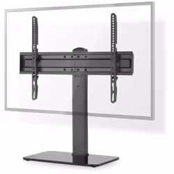 Ce support TV de table universel pivotant Nedis est le mélange parfait de style, de fonctionnalité et de commodité pour vos b ...