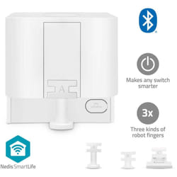 Nedis - robot à doigts smartlife CR2 1000 mah bluetooth® trois types de doigts BTSFR10WT