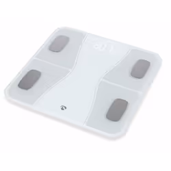 Nedis SmartLife Rectangle Blanc Pèse-personne électronique