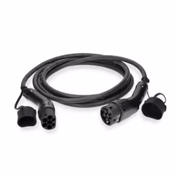 NEDIS Câble de recharge voiture électrique 22KW type 2 16A - 5m noir