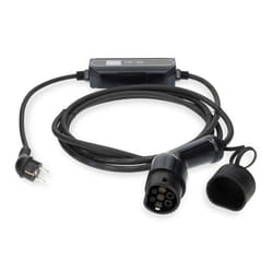 NEDIS Câble de recharge voiture électrique domestique FR 2P+T 1380/2300/3680W jusquà 16A - 5m noir