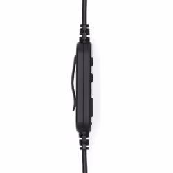 Nedis CHSTUM210BK écouteur/casque Avec fil Crochets auriculaires, Ecouteurs Bureau/Centre d'appels USB Type-C / USB Type-A Noir, Gris - Vue supplémentaire 8