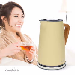 Nedis KAWK510EYW bouilloire 1,7 L 2200 W Jaune