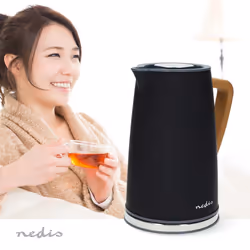 Nedis KAWK510EBK bouilloire 1,7 L 2200 W Noir