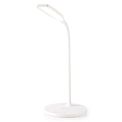 Nedis LTLGQ4M2WT lampe de table 5,5 W LED G Blanc