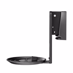 Nedis SPMT5800BK support de haut-parleurs Mur Acrylonitrile-Butadiène-Styrène (ABS), Métal Noir - Vue supplémentaire 4