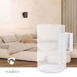 Nedis SPMT5800WT support de haut-parleurs Mur Acrylonitrile-Butadiène-Styrène (ABS), Métal Blanc
